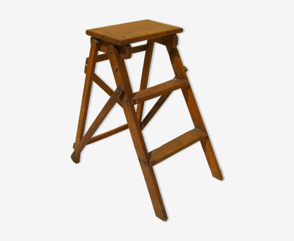 Escabeau marchepied ancien