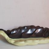 Cut empty-pockets ceramic two-tone atelier cerenne in vallauris 50s