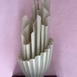 Georgia Jacob, Corolle Series Sculptural Modernist Handkerchief Lamp Base, 1980s-90s, French