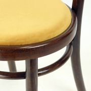 Vintage Bentwood Chair, Thonet Design, Czechoslovakia 1940s