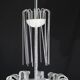 Museal Art Decò Ercole Barovier Murano Glass Chandelier, 1930