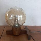 Pair of mid century scandinavian table lamps