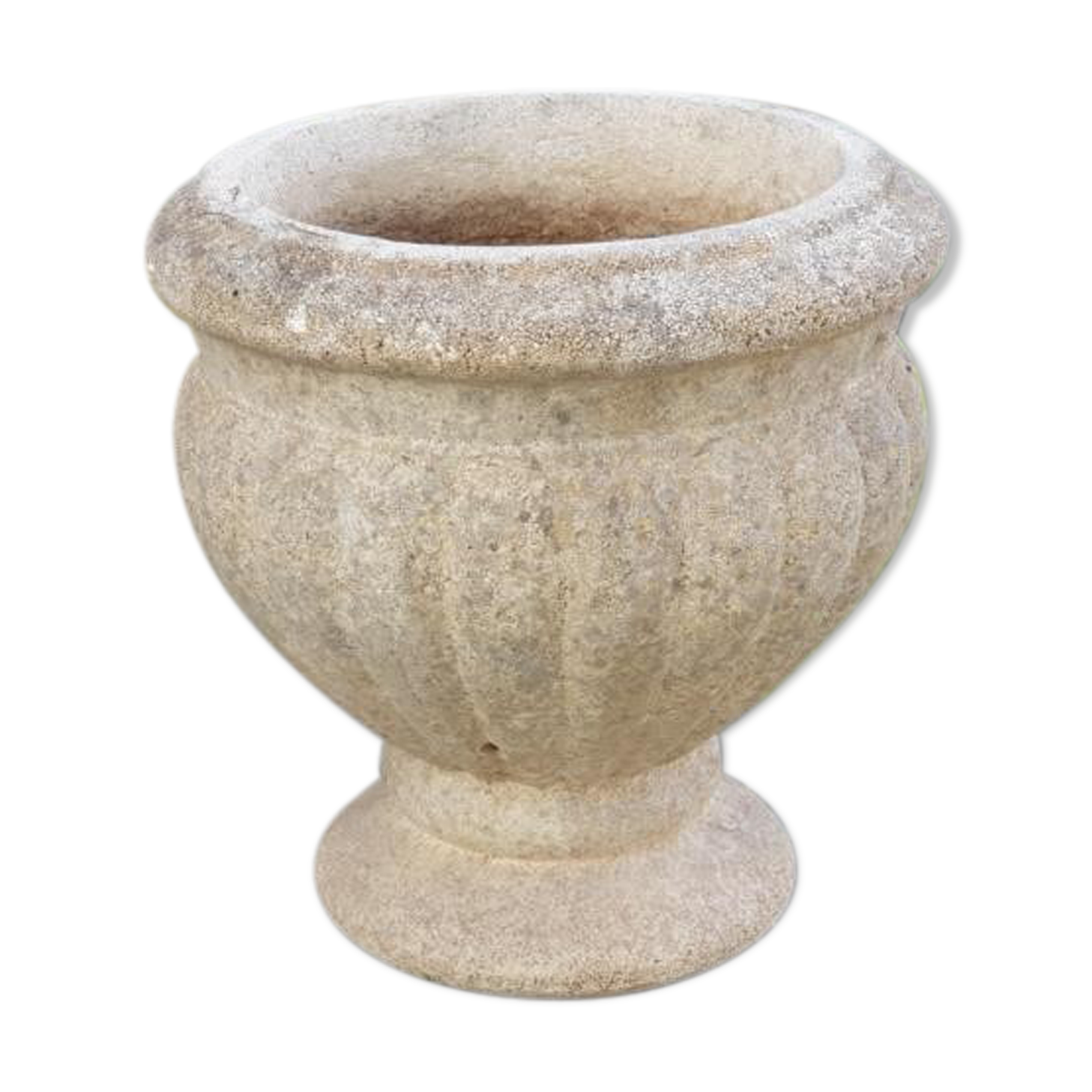 Medici vase in reconstructed stone