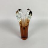 Art Glass Vase by Jan Beranek for Skrdlovice Glasswork, 1960's