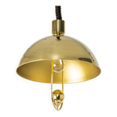 Small dome pendant in brass by Florian Schulz, Germany.
