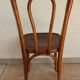 Mundus 42 pyrograved bistro chair