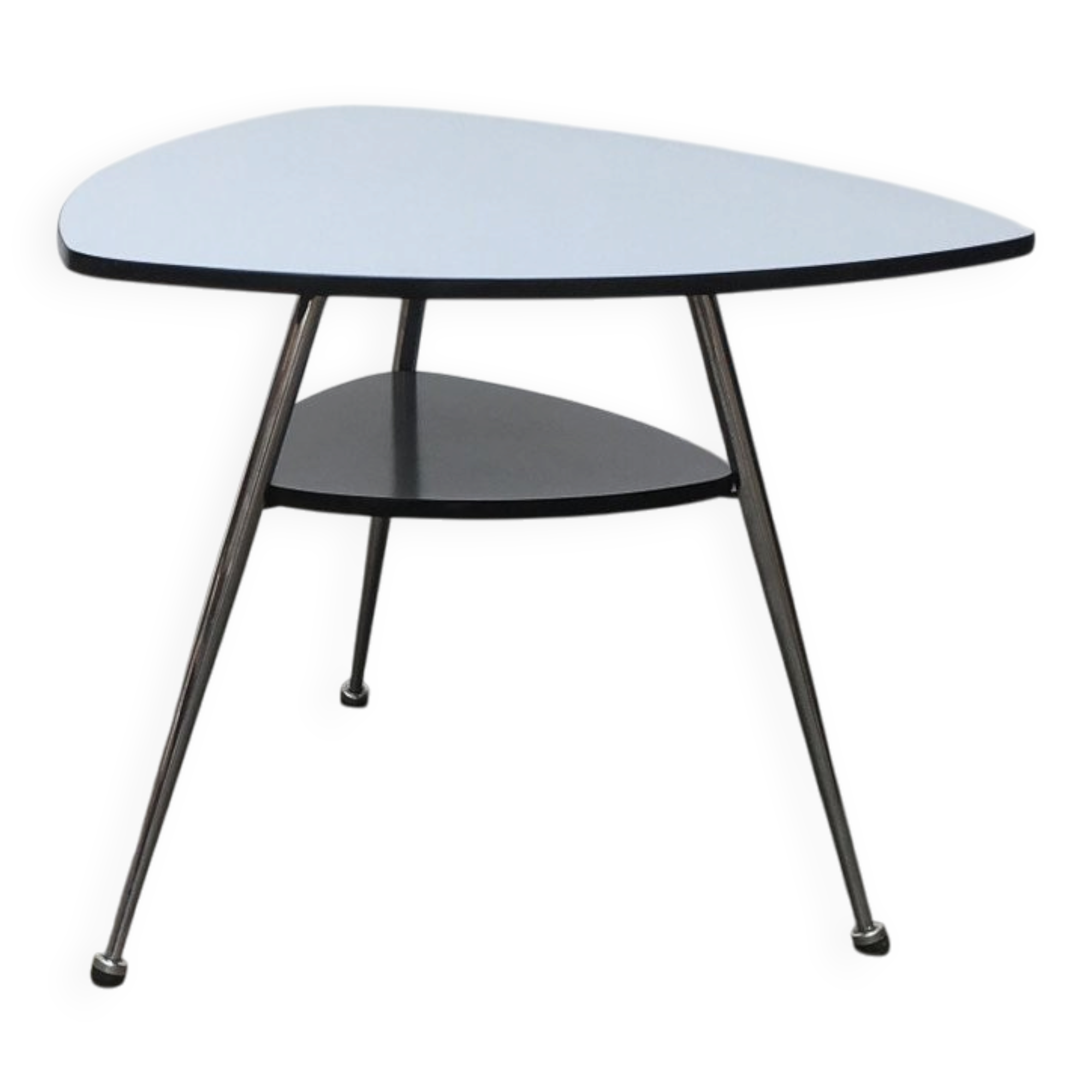 Table basse trépied allemande mi-siècle de Mauser Werke Waldeck