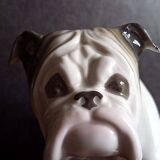 Gräfenthal - porcelain dog - H 12 cm