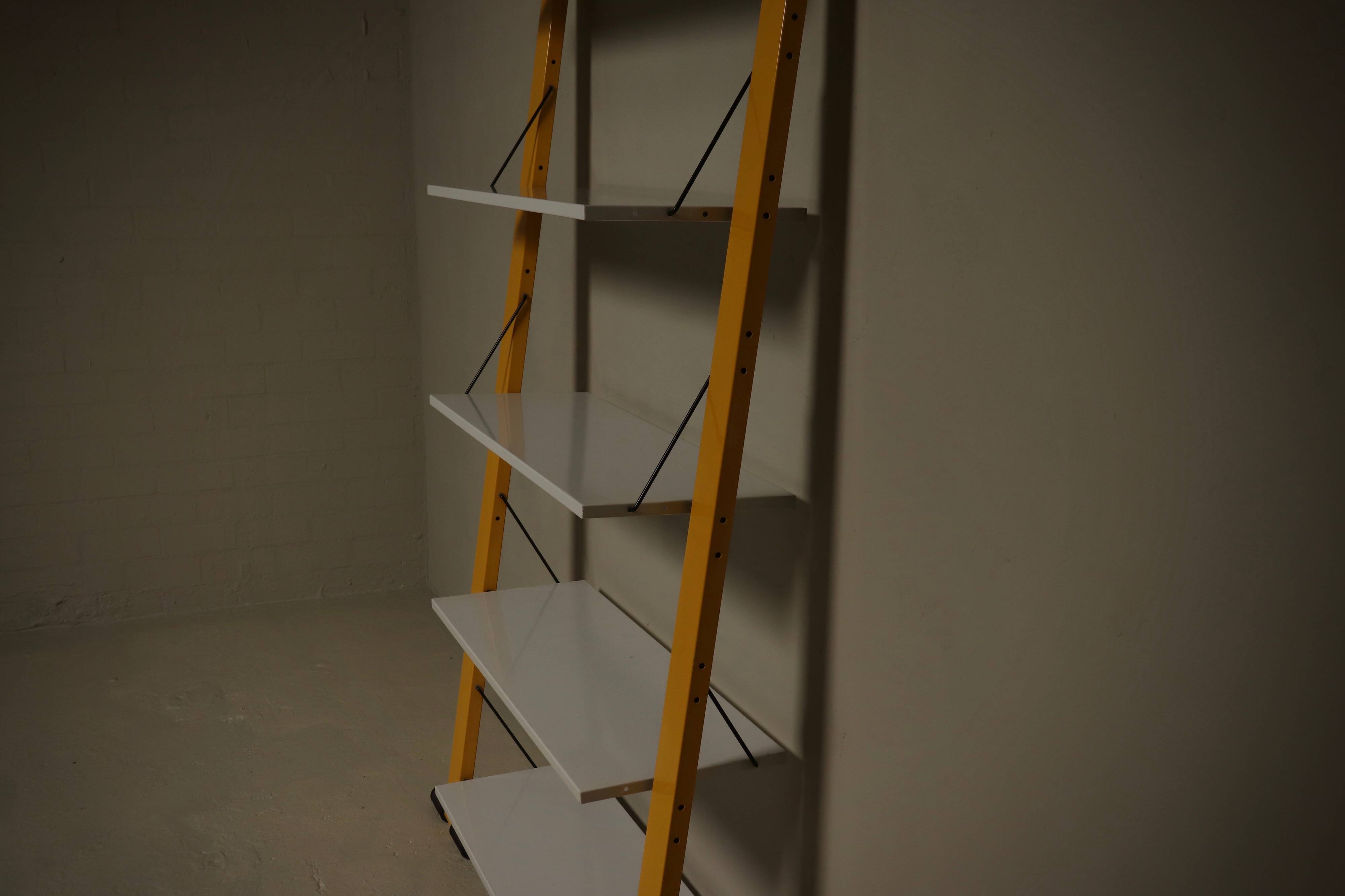 Post Modern Graffiti Wall Unit by Rodney Kinsman for Bieffeplast 1980s