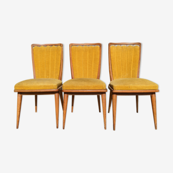 Scandinavian chair trio compass feet