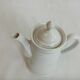 Bench coffee maker in fine porcelain gray border