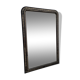 Louis Philippe Napoleon III mirror in gilded wood, decorated - 1.70m