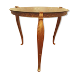 Round side table