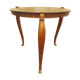 Round side table