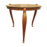 Round side table