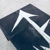 Ceramic Tile Side Table, Belgium, 1960s