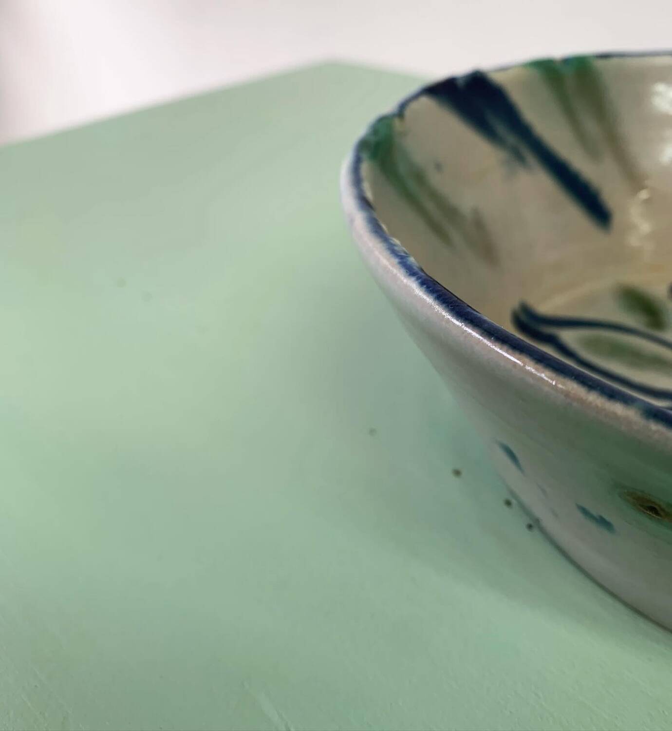 Old small renovated farm table