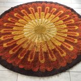 Round carpet desso vintage Annees 70