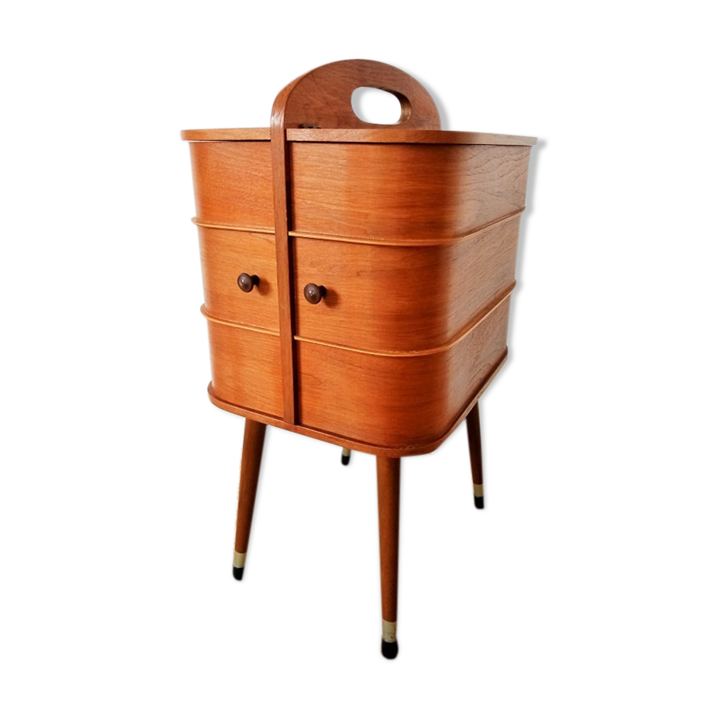 Scandinavian sewing basket