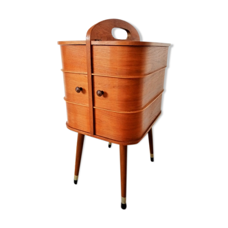 Scandinavian sewing basket