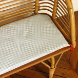 Children's rattan bench