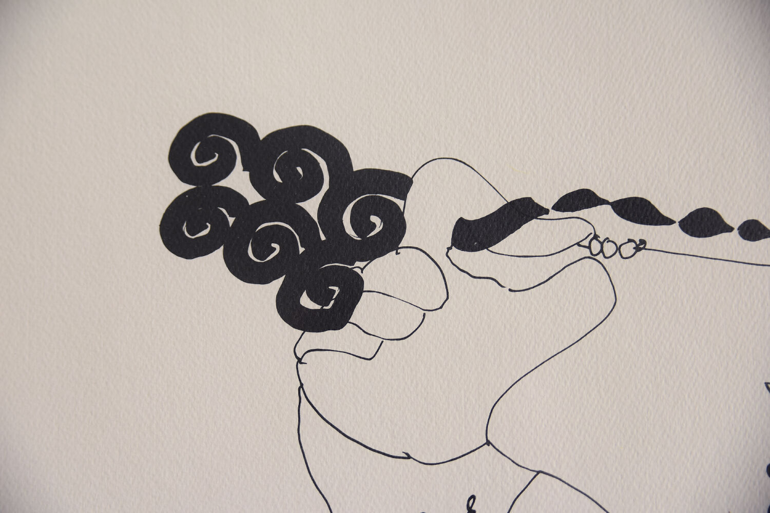 Vintage Color Lithograph by Carl Fredrik Reuterswärd, Abrakadabra, 1990