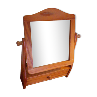 Psychedelic vanity mirror, to stand, 1 drawer