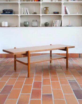 70s Scandinavian coffee table