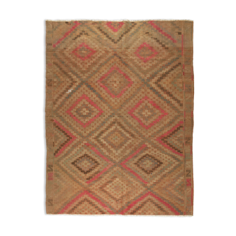 Tapis kilim anatolien fait à la main 250 cm x 182 cm