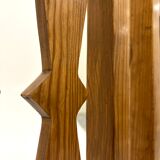 Set of 4 vintage wooden chairs