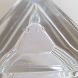 Empty Cup Pocket triangular glass signed