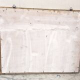 Art Deco mirror, gilded with feula leaf - "Firmin"