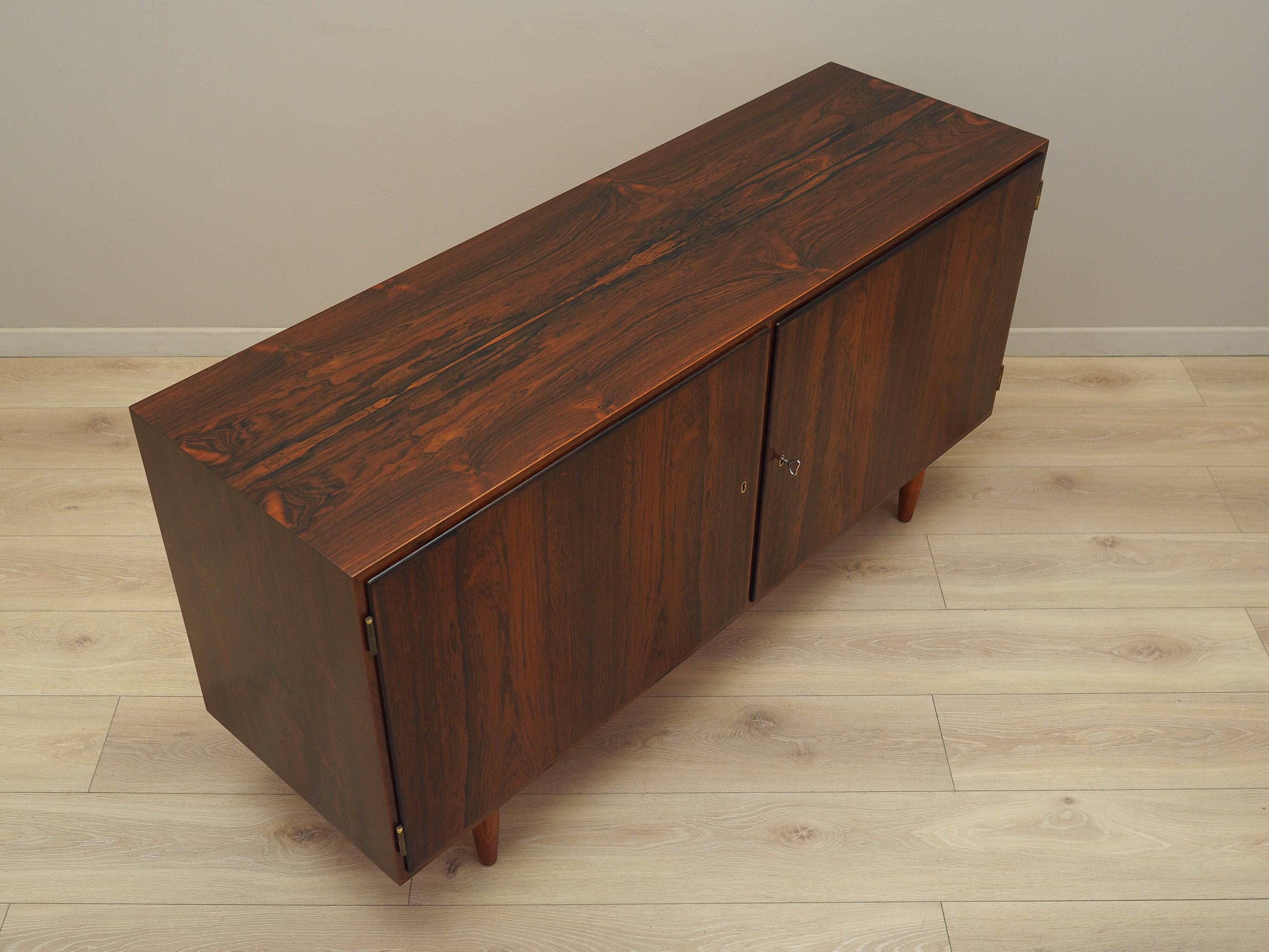 Rosewood cabinet, Danish design, 1970s, designer: Carlo Jensen, manufacture