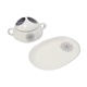 Soup tureen and dish Bareuther Babaria from the 1970s
