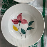 Lot de 6 assiettes creuses Sargueminnes Digoin