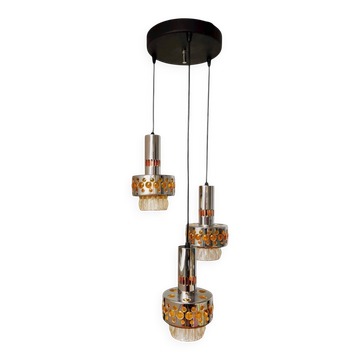 Suspension cascade Raak vintage 70s