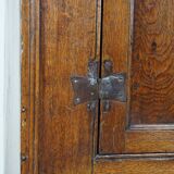 Armoire ancienne en chêne à 4 portes du 18ème siècle