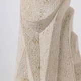 Carved stone lamp. 1970s.