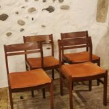Set of 4 Danish Scandinavian chairs