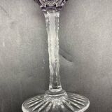 6 verres à porto en cristal de couleur