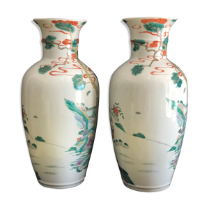 Chine paire de vases