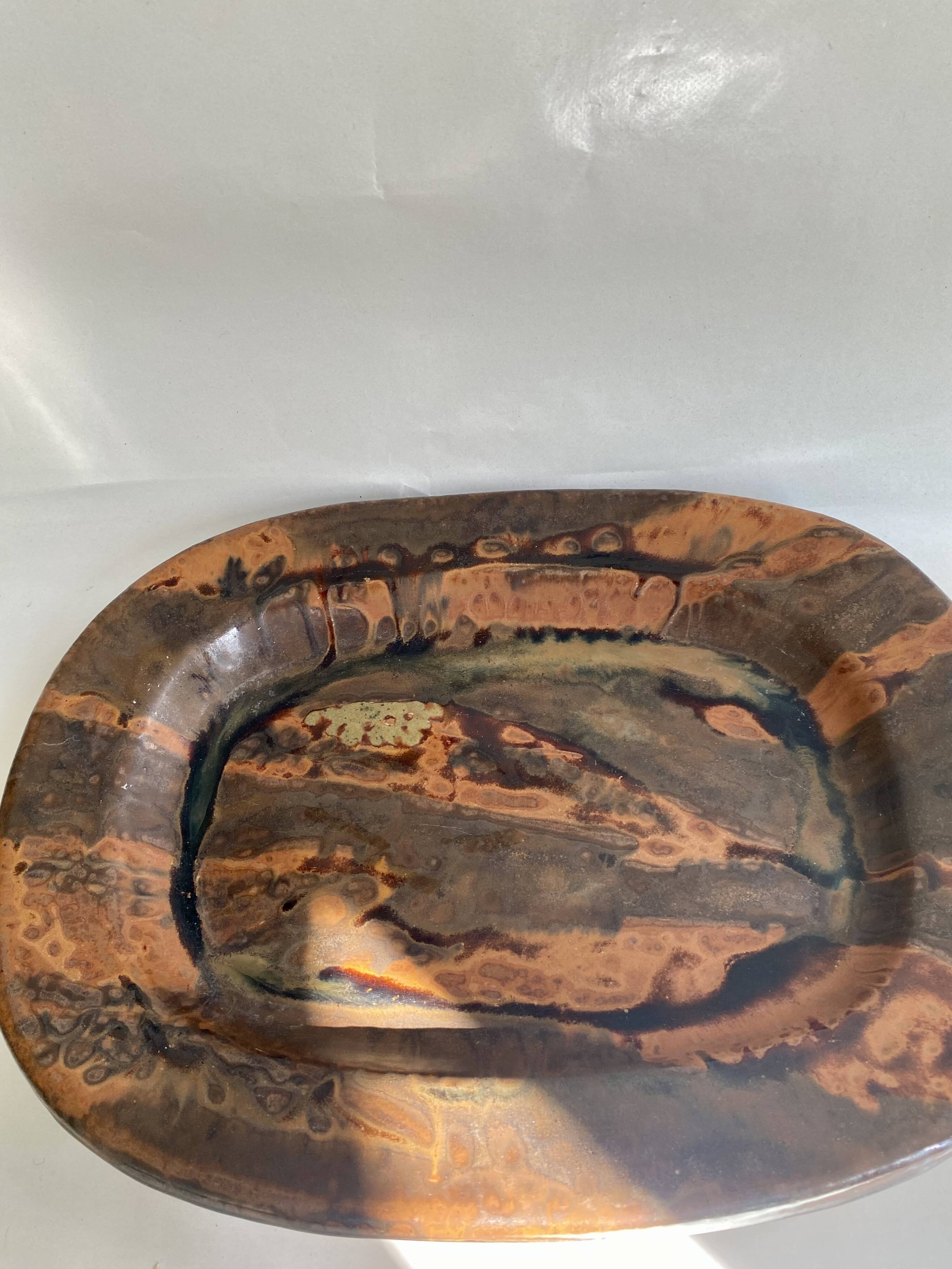 Dish from E. Barachant 1950s