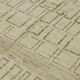 Handmade Tribal Decorative 204 cm x 301 cm Beige Wool Carpet