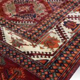 Turkmen Kizil-ayak Bukhara Rug: 2.65 X 1.85 - Handmade