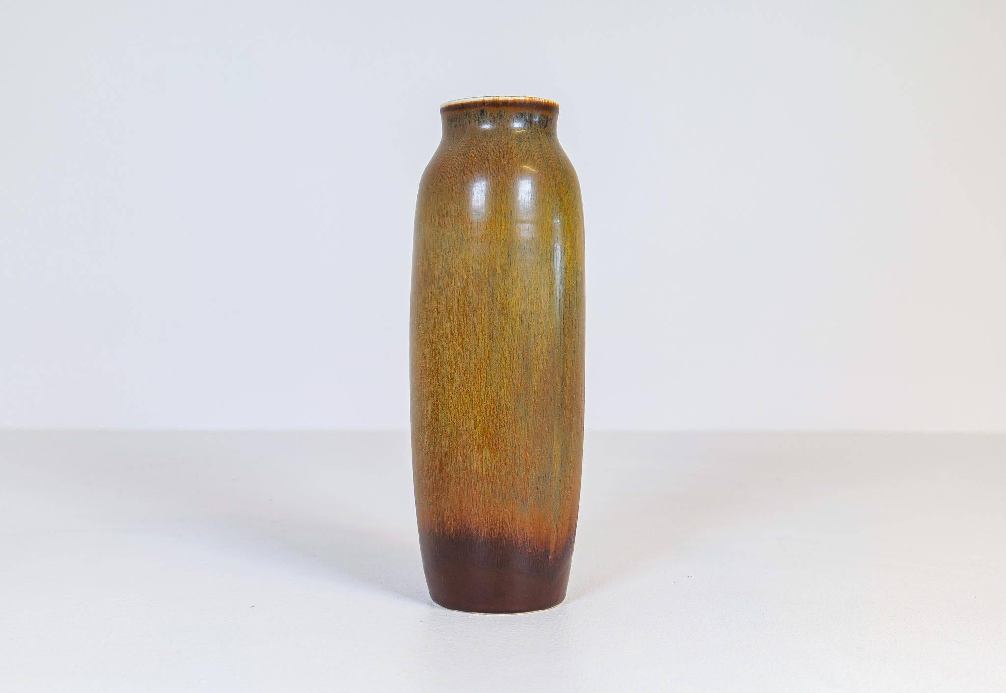 Mid-Century Modern Ceramic Vase by Carl-Harry Stålhane for Rörstrand, Sweden