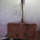 Vintage 1950 laying lamp