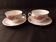 Duo of German porcelain cups from Lehmann Weiden (Bavaria)