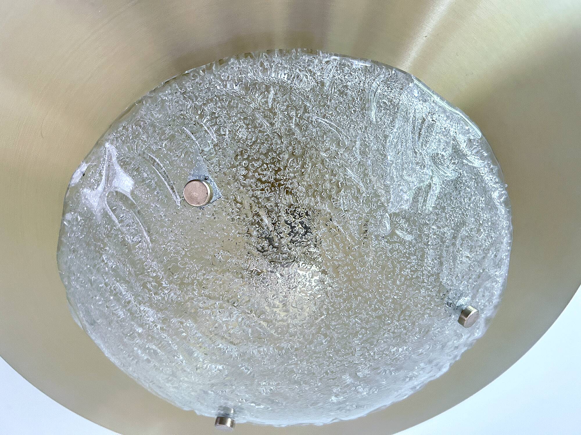 Very Large Vintage Murano Glass Ceiling Light