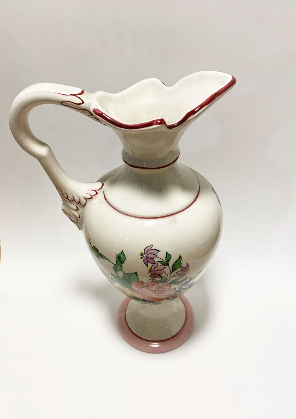 High jug. Faience of Lunéville
