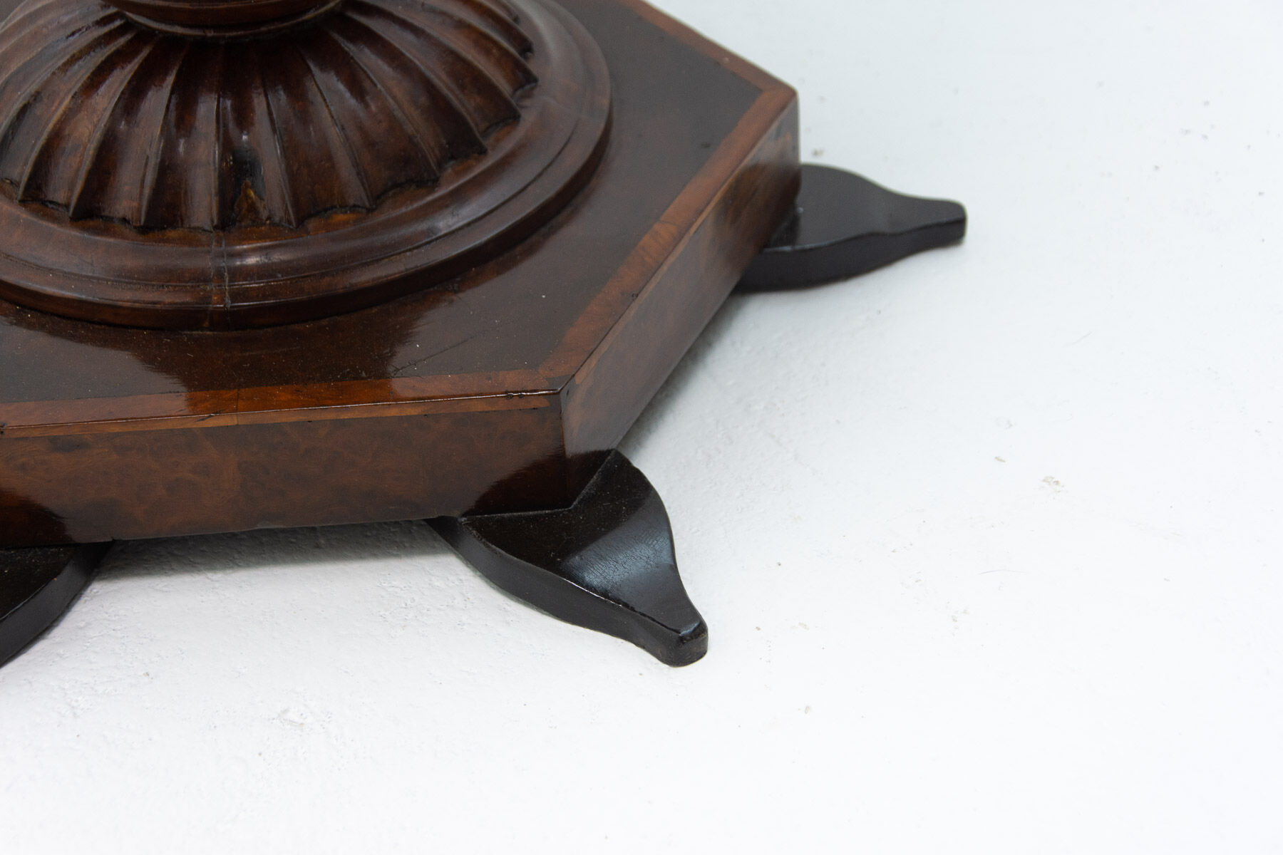 Table à cartes néo-baroque entièrement restaurée, fin du 19ème siècle, Autriche-Hongrie